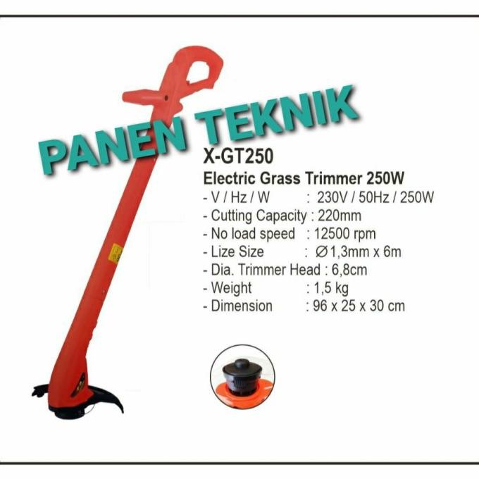 ALAT POTONG RUMPUT LISTRIK XENON MESIN POTONG RUMPUT SENAR SENUR