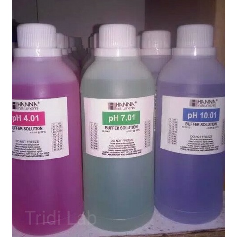 Buffer Solution Ph 4/Ph 7/Ph 10 Hanna 250 Ml