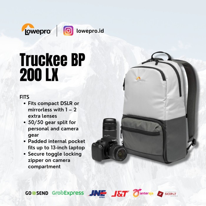 Lowepro Truckee BP 200 LX Backpack up to 13-inch laptop