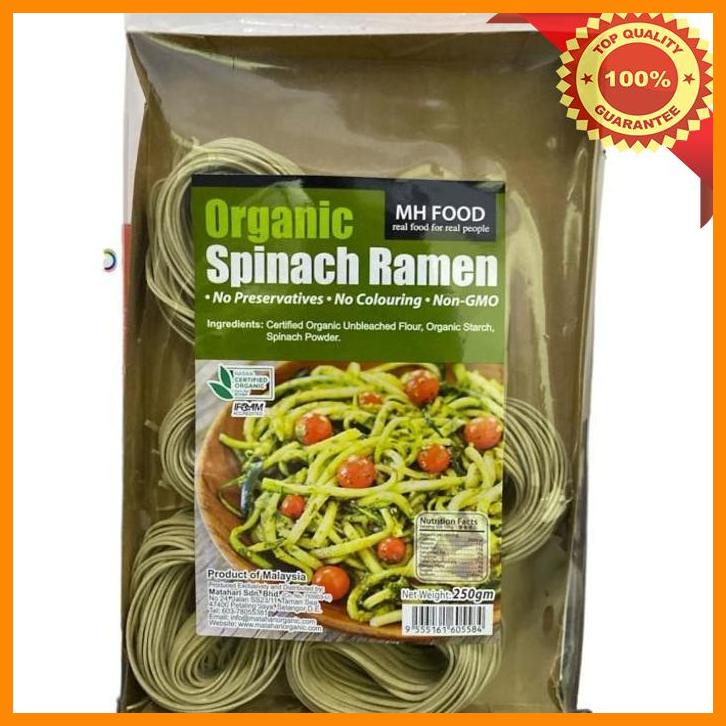 

(KSKS) MH FOOD ORGANIC SPINACH RAMEN 250 G