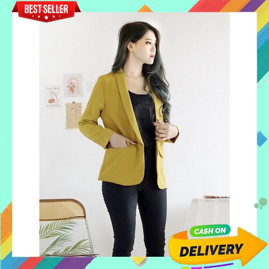 Blazer Wanita Murah Jas Kerja Wanita Terbau Jas Kerja Cewek Premium Blazer Import Cewe Blaser Wanita