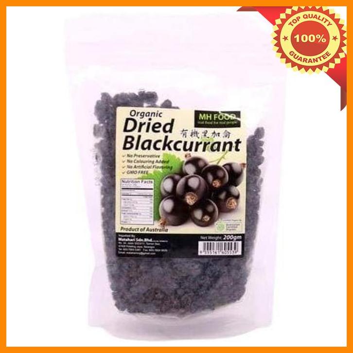 

(KSKS) ORGANIC DRIED BLACKCURRANT 200 G