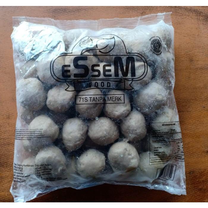 

Bakso Sapi Polos "Essem Foods" @50 010