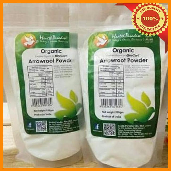 

(KSKS) HEALTH PARADISE ARROWROOT POWDER 200 G