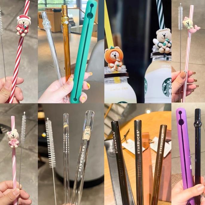 Sedotan Starbucks Reusable | Ecofriendly Starbucks Straw Import