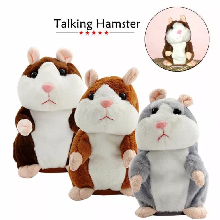Paling Diminati BONEKA HAMSTER BISA BICARA TALKING HAMSTER