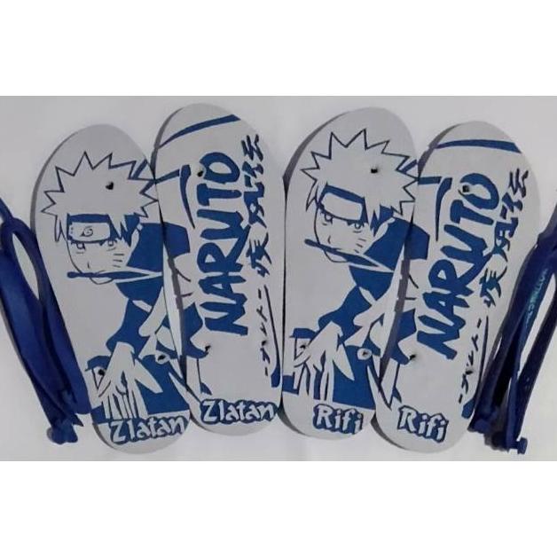 NAS213 SANDAL UKIR SWALLOW ANIME,BISA TAMBAH NAMA **