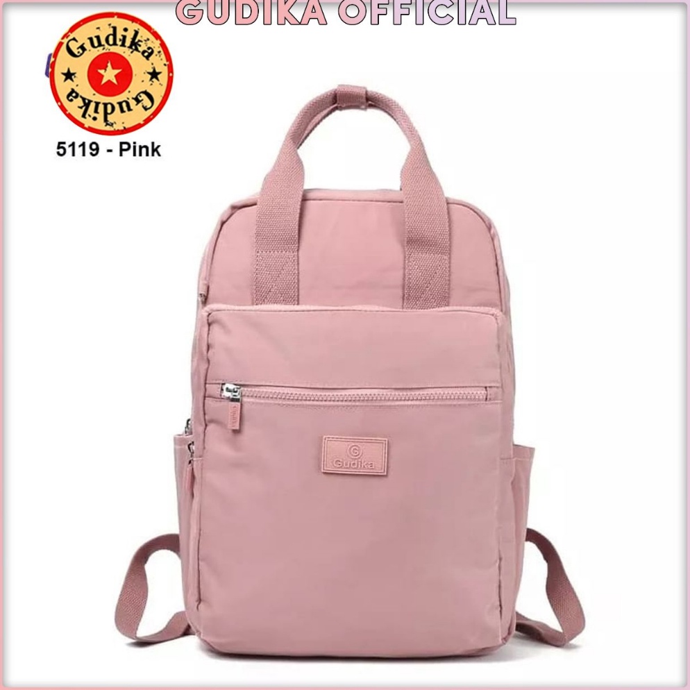 TERBAIK GUDIKA 5119 | Backpack Waterproof Wanita Tas Ransel Laptop Anti Air Import Original | Ransel