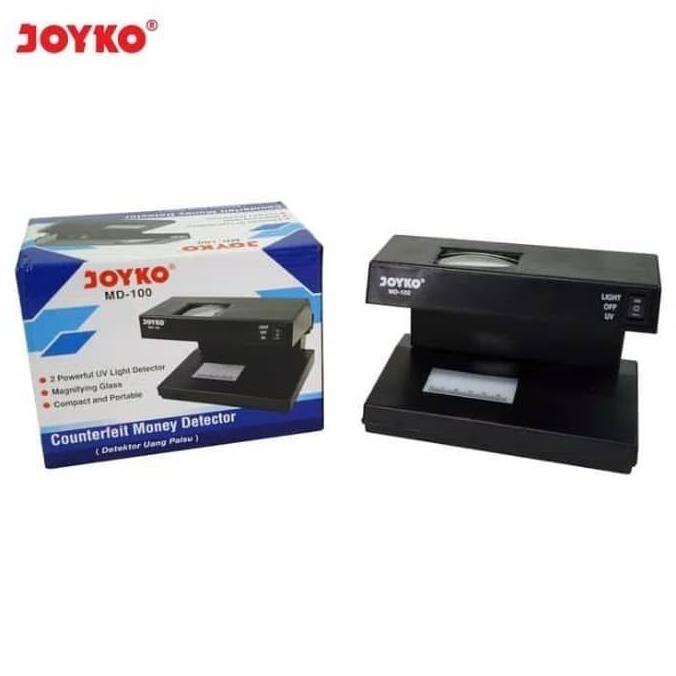 Terbaik Joyko Md-100 Money Detector Rupiah - Alat Deteksi Uang Palsu Md100 Discount