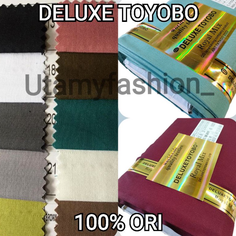 Murah KAIN KATUN TOYOBO ORIGINAL TOYOBO FODU TOYOBO DELUXE 285➠