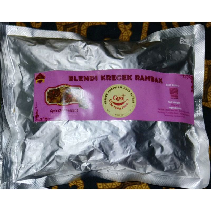 

BLENDI KRECEK RAMBAK GYO'T (LOOSE PACK/TANPA BESEK)