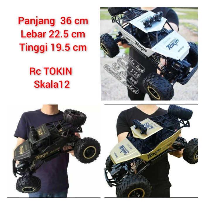 Rc Mobil Mainan Rock Crawler 6241 Jpre 2000Mah 1:16 Offroad Truck 4Wd