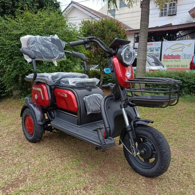 Sale Sepeda Listrik Roda 3 Xuanku Murah / Sepeda Motor Listrik Roda Tiga Termurah Terlaris