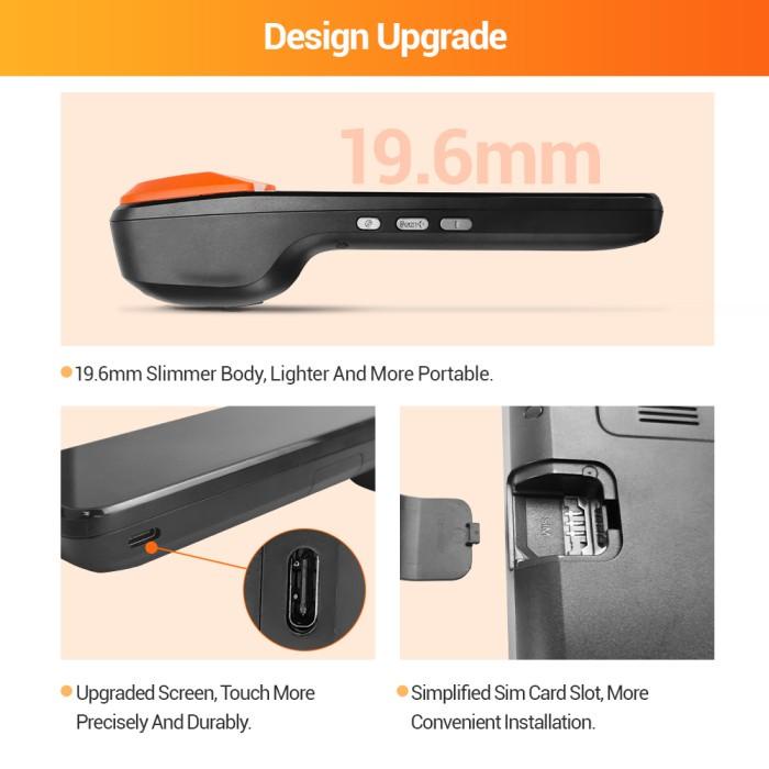 Android Pos Kasir Vsc Thermal Printer 58Mm Support Moka Gobiz With Nfc