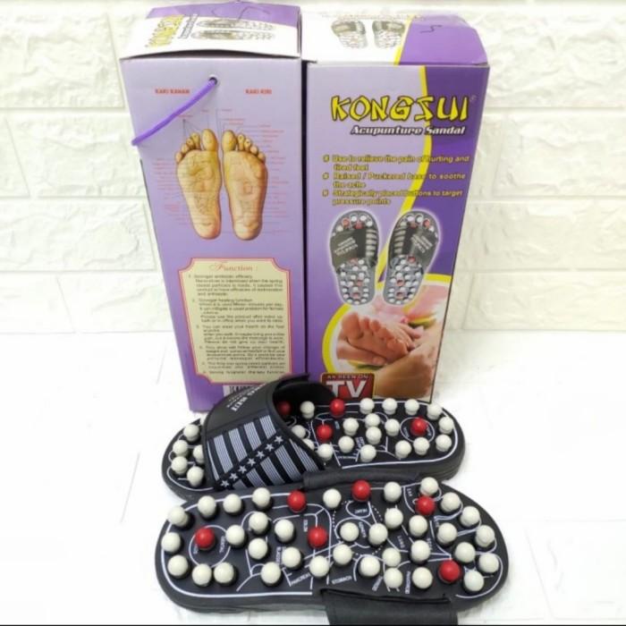 Selop Kongsui /Sandal Refleksi Akupuntur Kongsui/Sendal Kesehatan