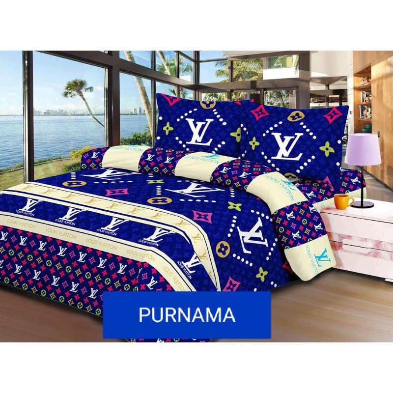 Bedcover Set + Motif Bola, LV, Dior ( 90 - 200 ) Bisa Request Club Bola