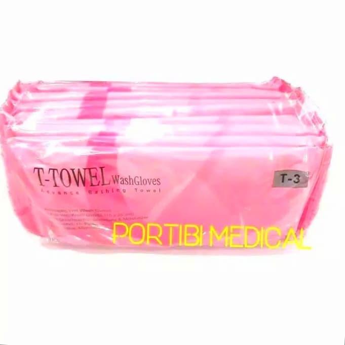 T Towel / Handuk Tangan T-Towel / Wash Gloves T- Towel