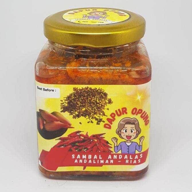 

sambal andalas (andaliman rias)