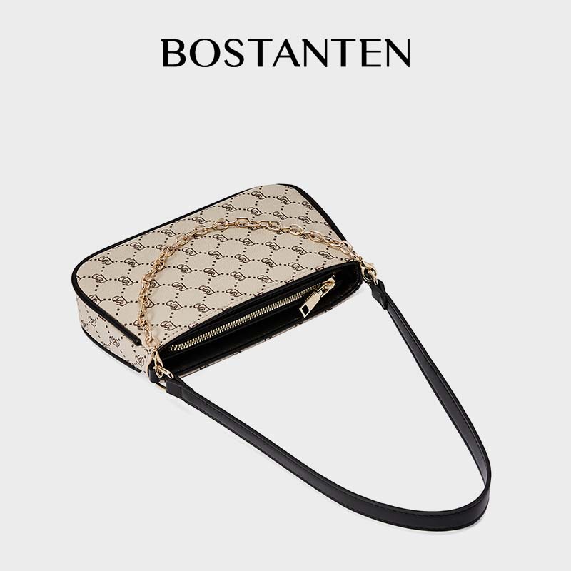 【New Arrival】Bostanten Tas Bahu Wanita Tas Selempang Wanita Tas Rantai Model Tebal