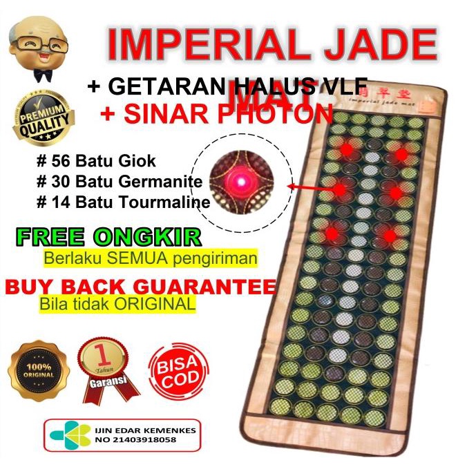 Matras kesehatan Imperial Jade Mat / Jade Mat Voye