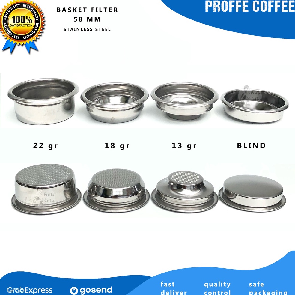 ✫ basket 58 mm Basket nonpressure Portafilter basket 58mm no pressure basket nwssi