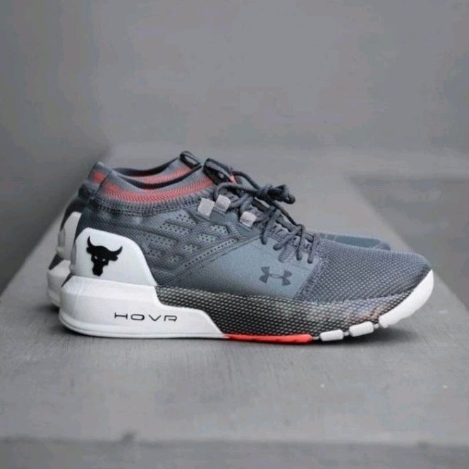 Sepatu Under Armour Project 'THE ROCK' 2 Grey