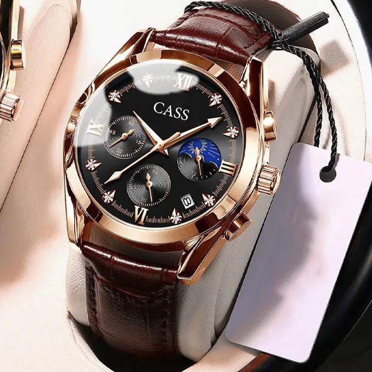 SIAP KIRIM JAM TANGAN PRIA ANTI AIR ORII KALENDER OTOMATIS BERCAHAYA FASHION KEPRIBADIAN MEKANIK JAM