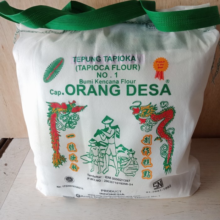 

Terlaris Tepung Tapioka Cap Orang Desa 5Kg