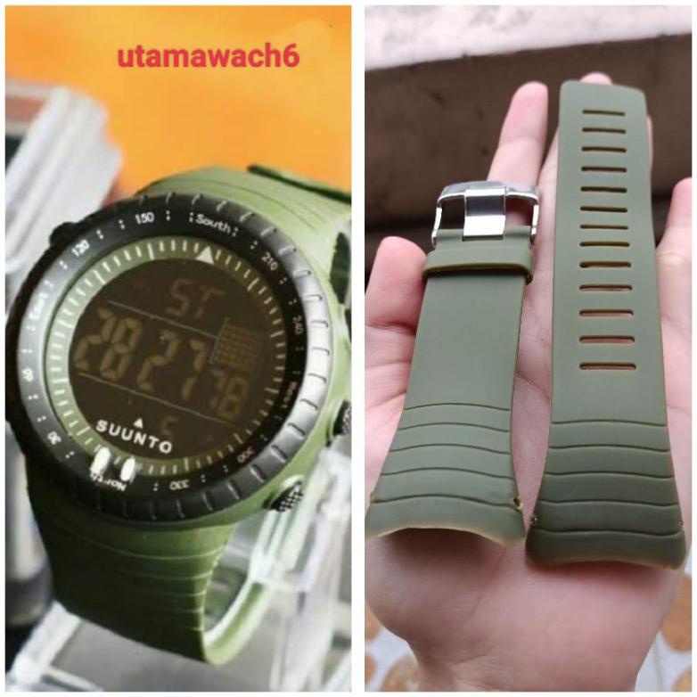 Terbaru Tali jam tangan SUNTO CORE strap jam tangan SUNTO CORE hijau