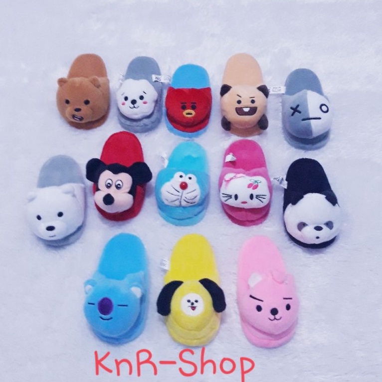 BT21 |  Sandal Karakter  Rumahan Lucu | Sandal Kamar Cantik "TJT.11Jn23ž"