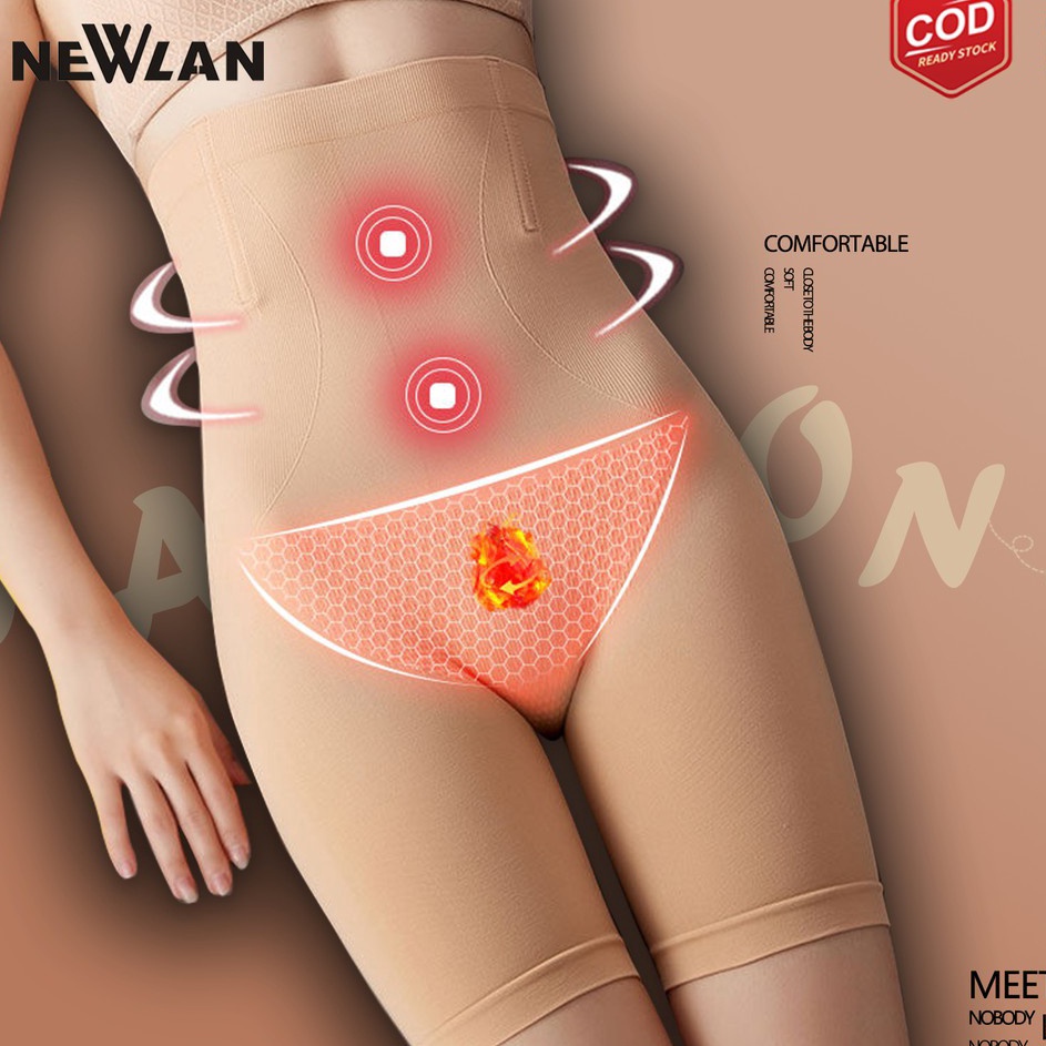 {VN.10Jn23ᴶ} Newlan Ss001 Korset Pelangsing Korset Celana Perut Kualitas Tinggi Korset Pembakar Lema