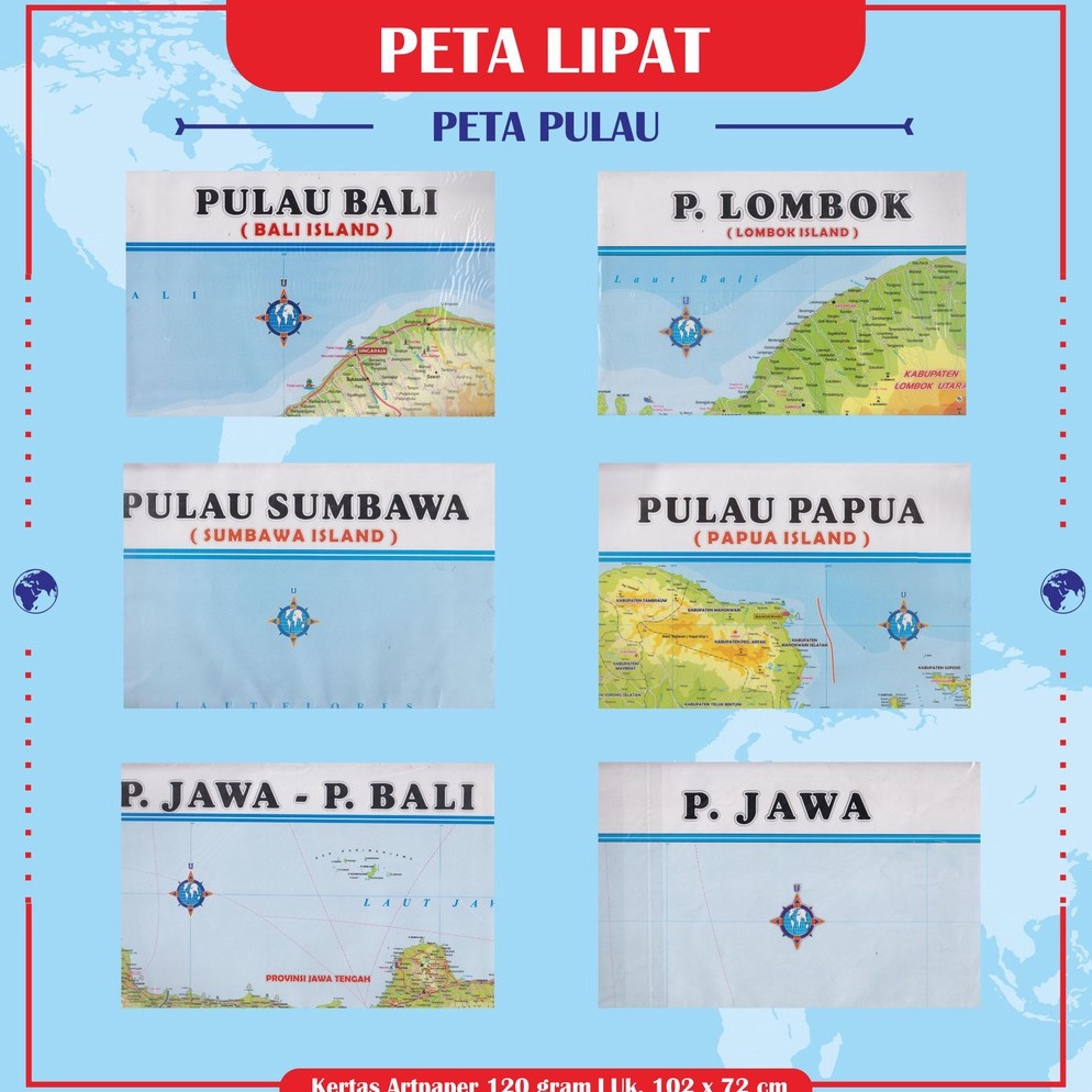 

KR95 Peta Lipat Pulau Lombok Peta Pulau Bali Peta Pulau Sumbawa Peta Pulau Papua Peta Pulau Jawa Bali fc8vq