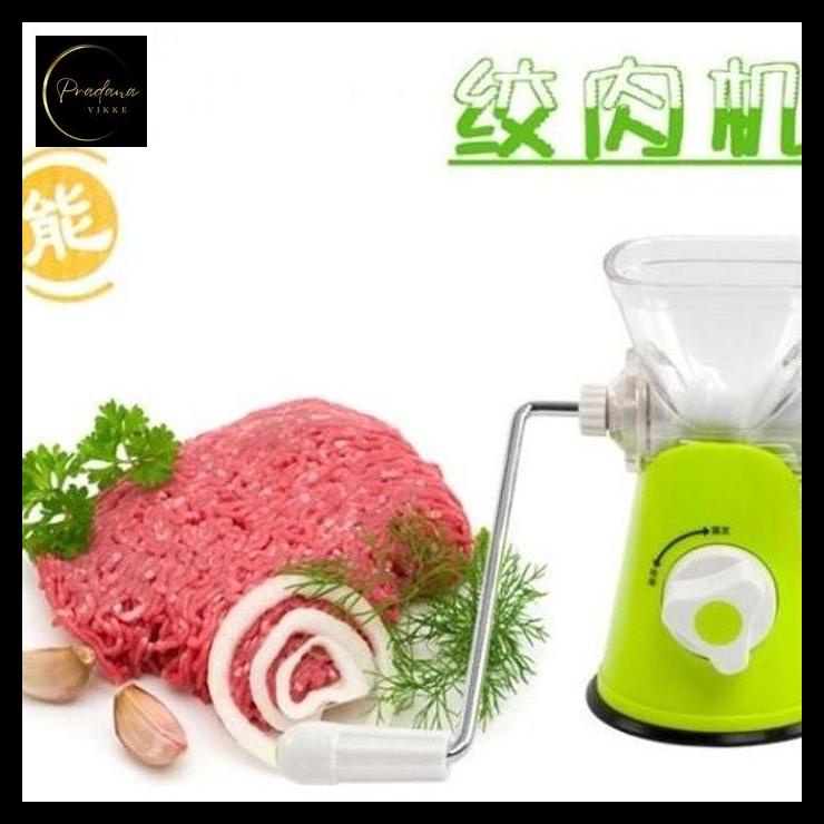pradanavikke Meat Grinder besar manual - penggiling giling daging