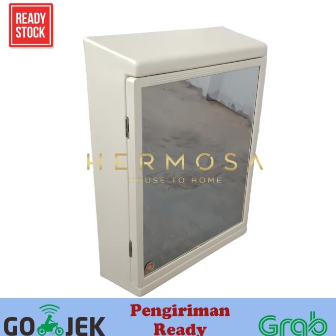 Maspion mirror box cabinet rak cermin kamar mandi mk2 khusus warna put