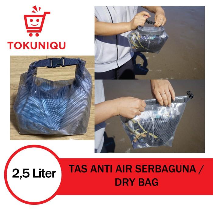Dryhu Tas Anti Air Serbaguna Dry Bag Silikon Silicone Storage Bag Waterproof