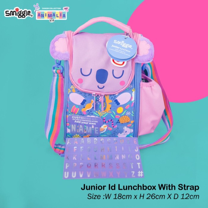 Lunchbag Smiggle Tas Bekal Makan Anak Sekolah Koala Animal Bunny Dino new