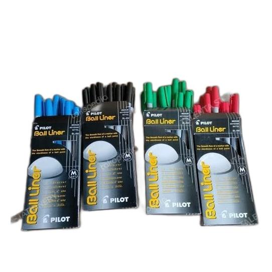 

Bolpoin pulpen pen ball liner pilot BL-5M M 0.8mm 1 pack isi 12 pcs ---NEW READY---