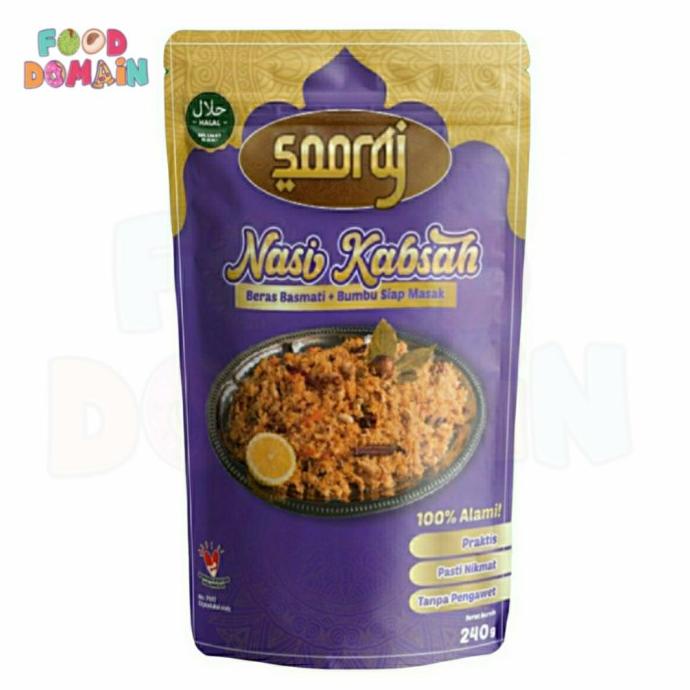 

] Sooraj Nasi Kabsah Basmati & Bumbu Rempah Kabsah 240g Halal