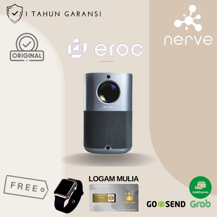 Eroc Android Smart Home Proyektor Dolby Fhd - Led Max Projector