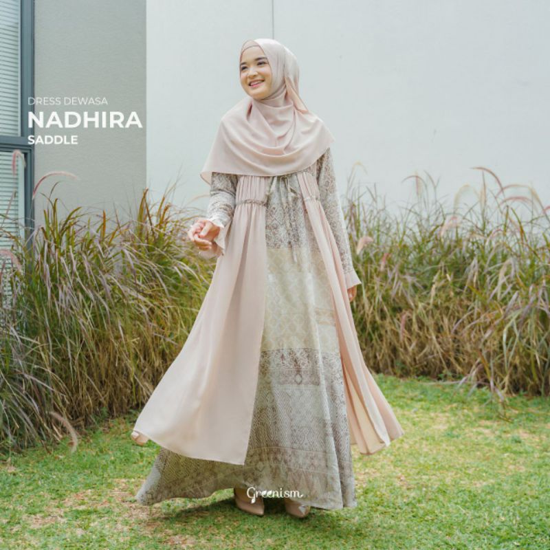 READYSTOK SALE nadhira dress Greenism
