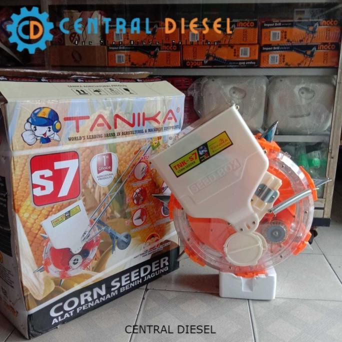 *****] Alat tanam benih jagung/ Corn Seeder Tanika TNK-S7 (1 tabung) 7 lubang