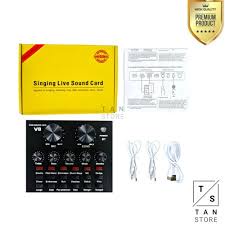 Live Sound Card V8 Profesional Sudah Bluetooth