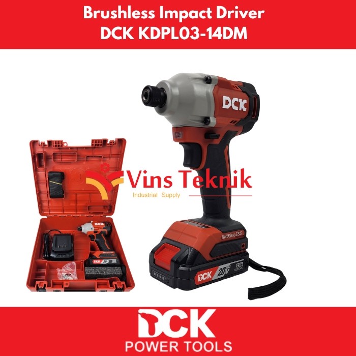 Terlaris Brushless Impact Driver Screwdriver Kdpl03-14 Dck Kdpl03-14Dm