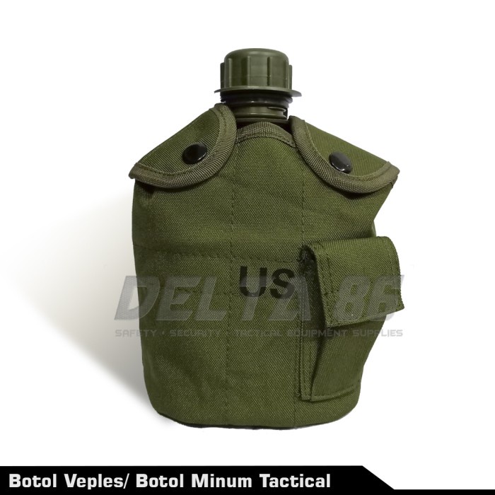 Terlaris Botol Minum Tactical / Veples Army / Botol Minum Veples Tni Polri