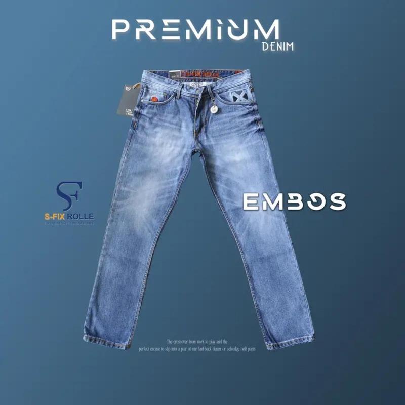 NO.17 CELANA NON STRET PREMIUM SFIX ROLLE REGULER FIT 28-33 ( LIMITED EDITION )