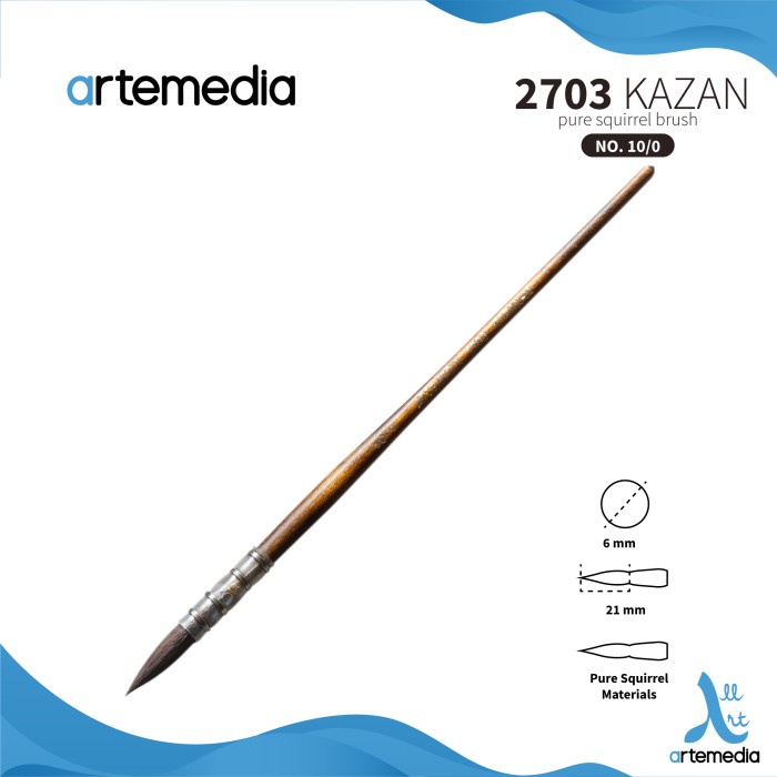 

Terlaris Arte Kazan-M Watercolor Brush