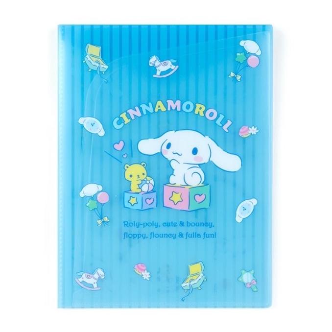

Clear File with Pocket My Melody Cinnamoroll ---NEW READY---