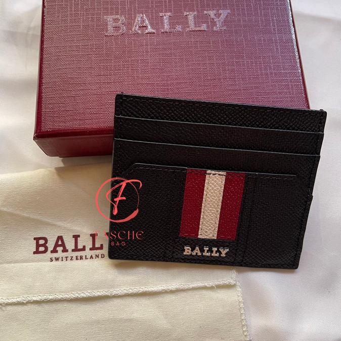 

CARD HOLDER THAR BALLY Card Case Mens Card Holder Black Original ---NEW READY---
