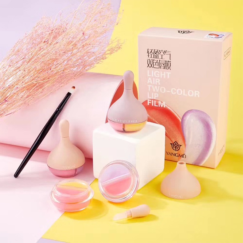 Holiven Masker Bibir Dua Warna Udara Ringan Yangmei