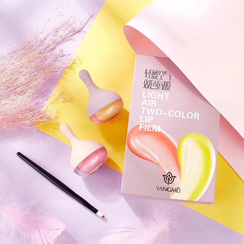 Holiven Masker Bibir Dua Warna Udara Ringan Yangmei